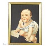 1886 Ivory Soap "Creeping Baby" Advertisement