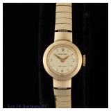 Ladies 9k Y. Gold Rolex Precision Watch