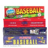 Baseball Card Sets (Some Factory Sealed)