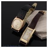 Emka 9k Y. Gold & Elgin 10k GF Curvex Watches (2)