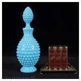 Fenton Hobnail & Cardinal Book Of Perfume Bottles