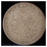 1898-S US Silver Morgan Dollar - Rare Date