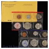 1960 P,D US 90%-Silver Unc. 10-Coin Mint Set