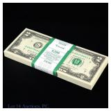 2017-A $2 Fed Reserve Notes CU Consec. S/Ns (100)