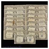 1935-1957 US $1 Silver Cert. - Blue Seal, 15