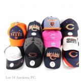 Large Lot of New Chicago Bears Hats Or Caps (37)