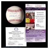 Kyle Schwarber "MLB Debut 6/16/15" Baseball JSA