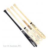 Cubs Signed Bats Williams Wisdom Soler Fowler (4)