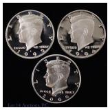 US 90%- Silver Proof Kennedy 50c, 3
