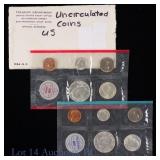 1964 P,D US 90%-Silver Unc. 10-Coin Mint Set