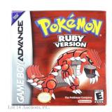 Game Boy Advance Pokemon Ruby Version CIB