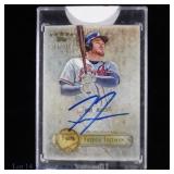 Freddie Freeman 2013 Topps Auto Card 322/386