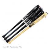 Assorted Signed Baseball Bats With COA