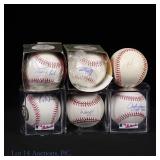 Chicago Cubs Signed Baseballs (6)