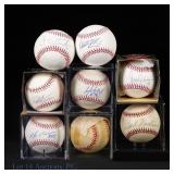 8 Signed Baseballs