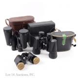 Bausch & Lomb, Tasco, Sunset Binoculars In Cases
