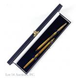 S.T. Dupont Classique Vermeil & Diamonds Pens (2)