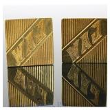 14k Yellow Gold Monogrammed Cuff Links