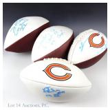 Bears Autographed Super Bowl XX Footballs (4) *