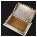Camusso Peruvian Sterling Silver Cigarette Box
