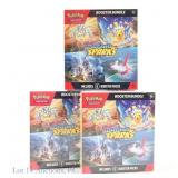 NIB Pokemon Surging Sparks Booster Bundles (3)
