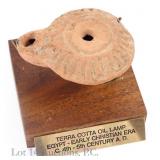 Roman Occupied Palestine T.C. Votive Oil Lamp