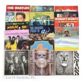 Vinyl Records Beatles, Elvis, Santana, More (20)