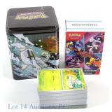 Pokemon Cards in Tin (200+)