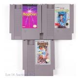 Nintendo NES Games Castlevania II, III & Magician