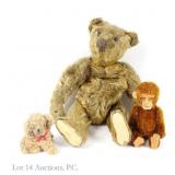 Early Mohair Teddy Bear, Stuffed Animals, 3
