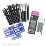 Osmiroid, Esterbrook, Platignum Pens & Cartridges