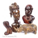 African Wooden Statues (Tanzania, Kenya, More)