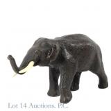 Japanese Meiji Period Bronze Elephant Signed