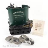 G.D. Goodrich Patent Model Peat Machine, 1867