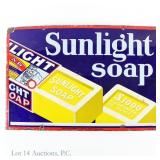Lever Brothers Sunlight Soap Vtg Enamel SSSign