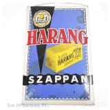 Midcentury Hungarian Albus Harang Soap SST Sign
