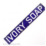 Ivory Soap Porcelain Strip Sign, SSP