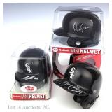 White Sox Mini Helmets Signed Crede Guillen (3)