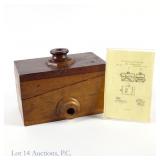 Patent Model Steam Engine Slide Valve, 1866