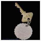 Hotel Nacional de Cuba Room Key, Key Ring, Havana