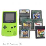Game Boy Color, GB Color Games (4), GB Games (2)