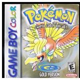 Game Boy Color Pokemon Gold Version Game CIB