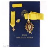 Venezuelan Order Francisco De Miranda