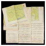 WWII AAF Aeronautical Chart Grouping