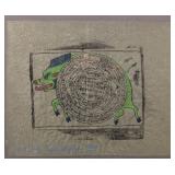 Himalayan Boar Protection Charm Woodblock Print