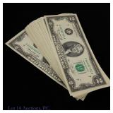 1976 $2 Fed Reserve Notes CU Consec. S/Ns (100)