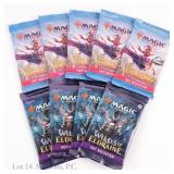 Magic The Gathering Single Packs, NIP (9)