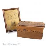 R.D. Flynn Patent Model Window Glass Transport 