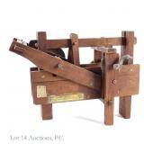 D.L. Walker Patent Model Washing Machine, 1849