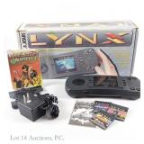 Atari Lynx Console CIB With Games (4) T+W